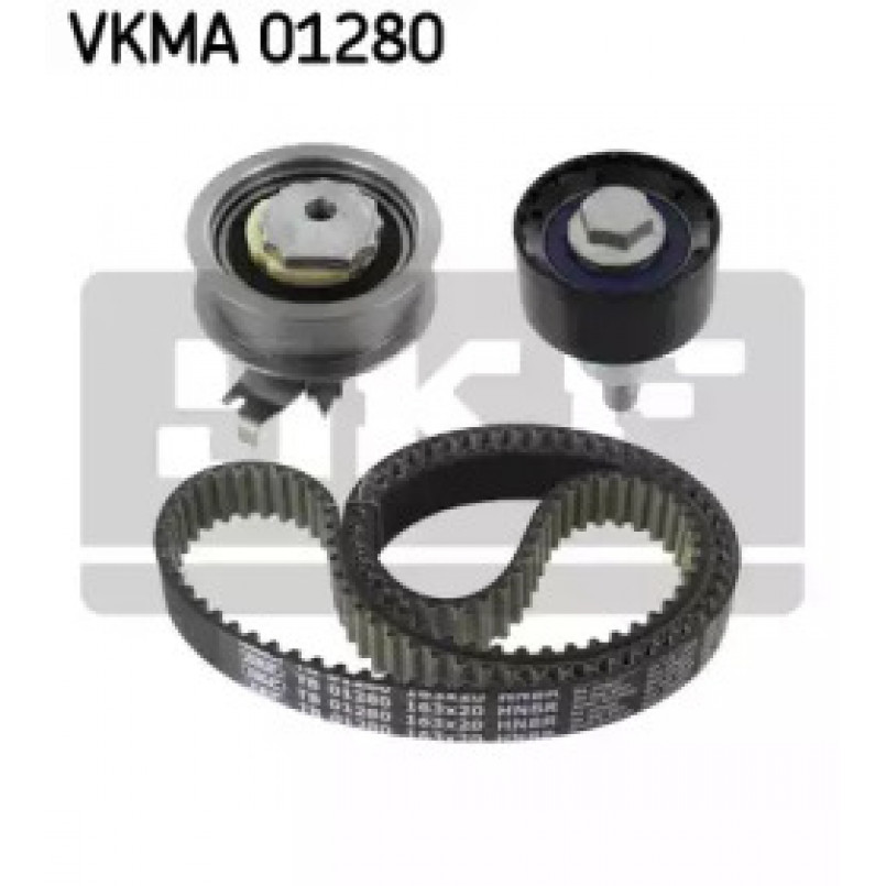VKMA 01280 SKF Комплект (ремінь+ролики)
